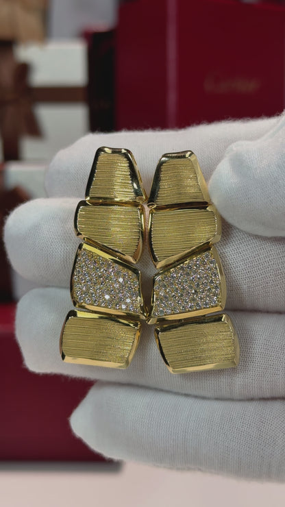 Stacking Stones 14k Yellow Gold Earrings