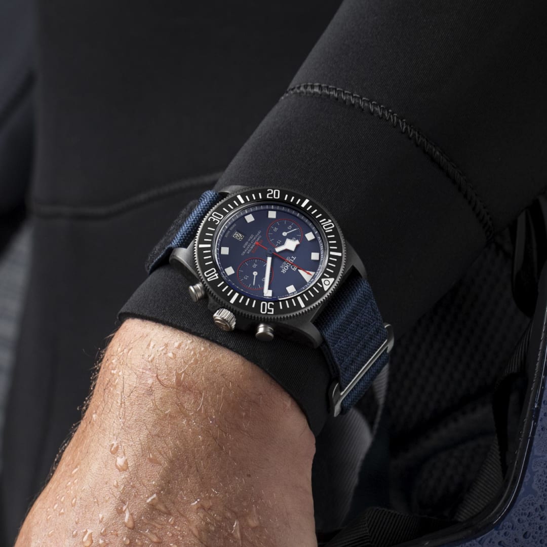 Tudor Pelagos FXD Chrono Blue Dial 25807KN