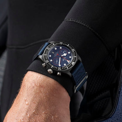 Tudor Pelagos FXD Chrono Blue Dial 25807KN