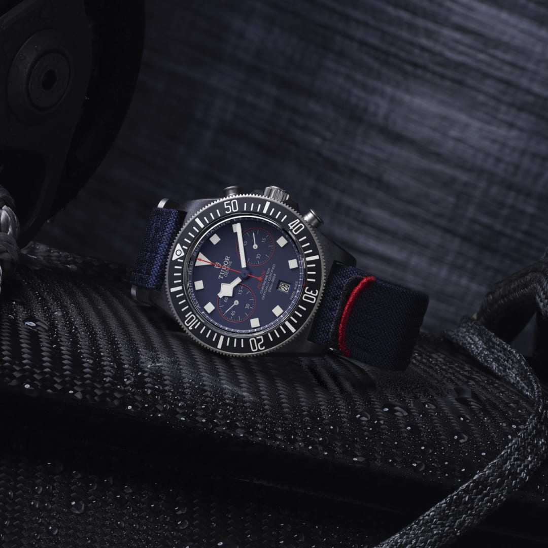 Tudor Pelagos FXD Chrono Blue Dial 25807KN