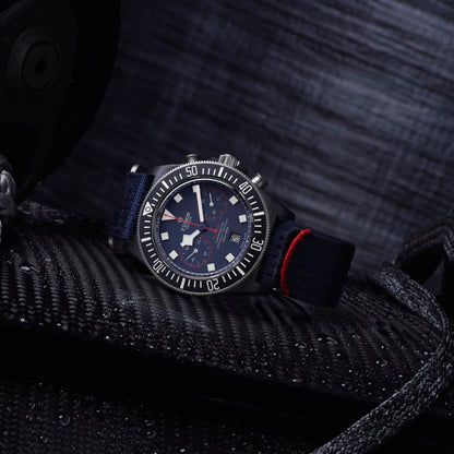Tudor Pelagos FXD Chrono Blue Dial 25807KN