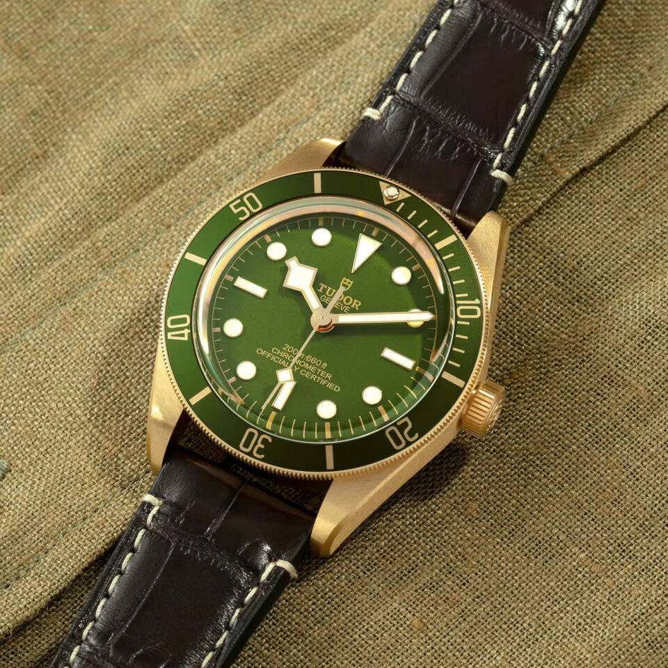 Tudor Black Bay 58 18K Green Dial M79018V-0001