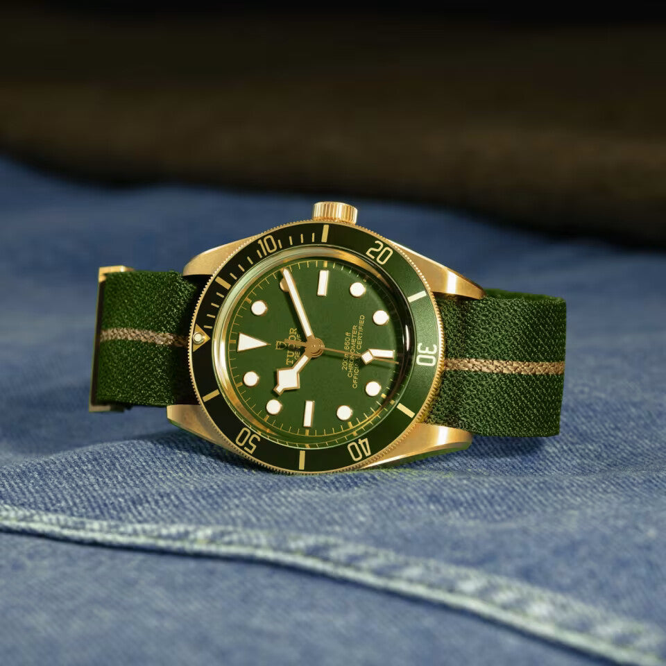 Tudor Black Bay 58 18K Green Dial M79018V-0001